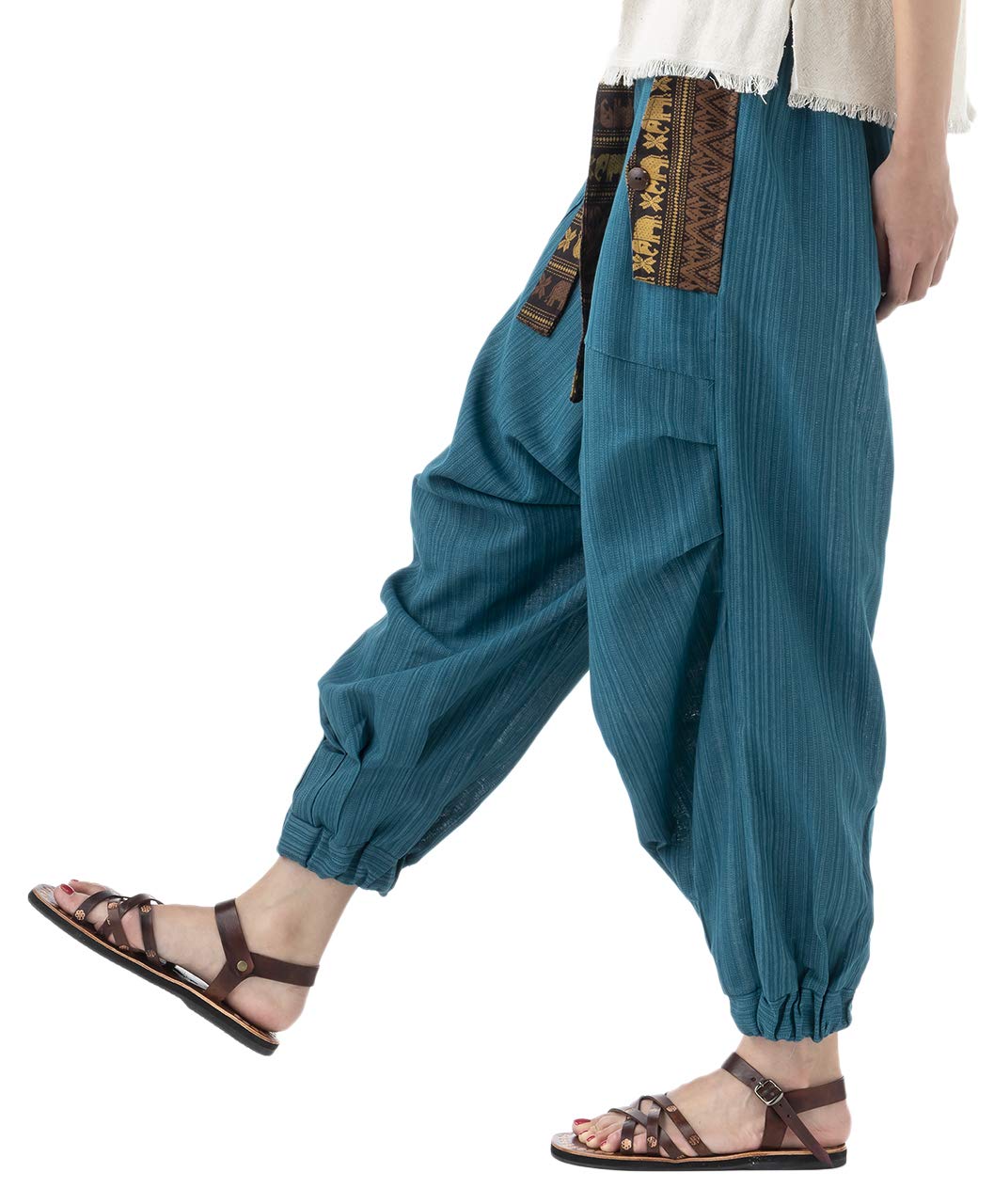 キャピタル　ラップパンツ　タイパンツ風　サルエル　ネイビー　2 ウエストゴム キャピタル ラップパンツ タイパンツ風 サルエル ネイビー 2 ウエスト